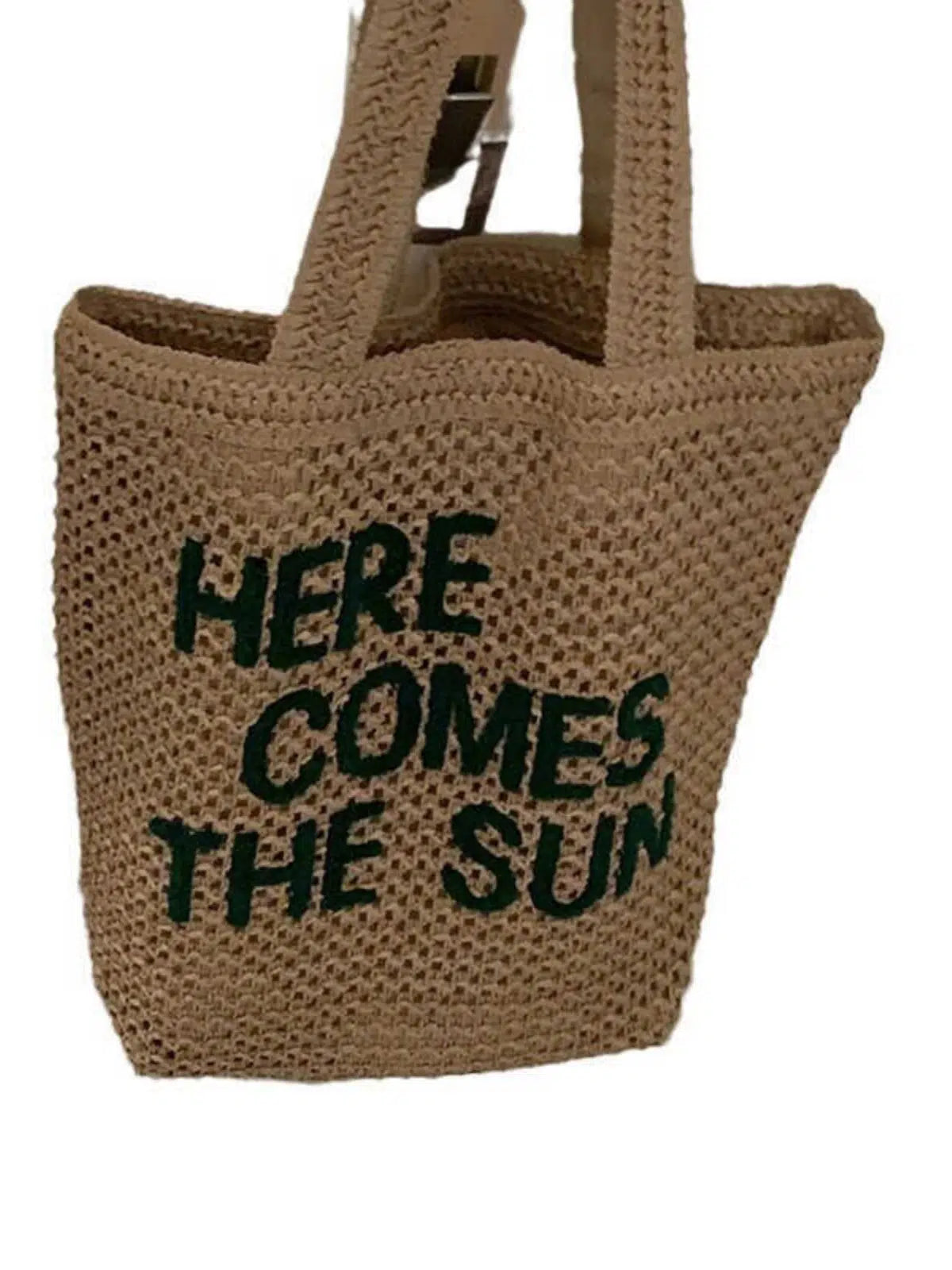 Text Design Canvas Bag