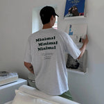 Text Printed Round Neck T-shirt