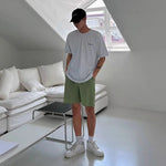 Text Printed Round Neck T-shirt