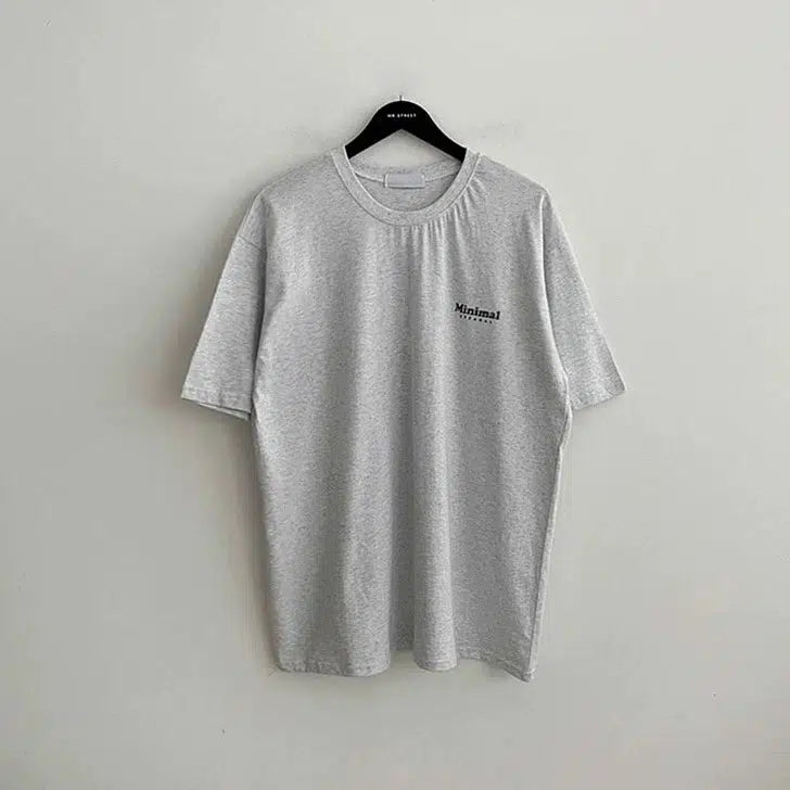 Text Printed Round Neck T-shirt