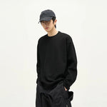 Textured Round Neck Bottoming Shirt