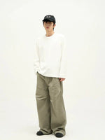 Textured Round Neck Bottoming Shirt