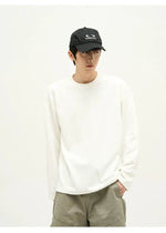 Textured Round Neck Bottoming Shirt