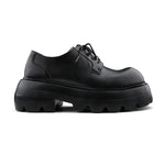 Thick Bottom Heightened Leather Shoes