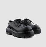 Thick Bottom Heightened Leather Shoes