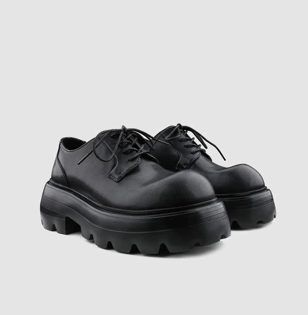 Thick Bottom Heightened Leather Shoes