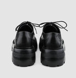 Thick Bottom Heightened Leather Shoes