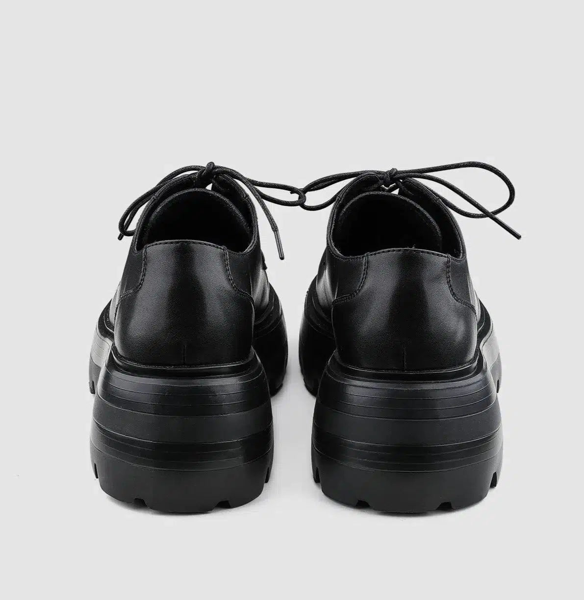 Thick Bottom Heightened Leather Shoes
