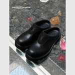 Thick-soled Slip-On Crocs with Star Design