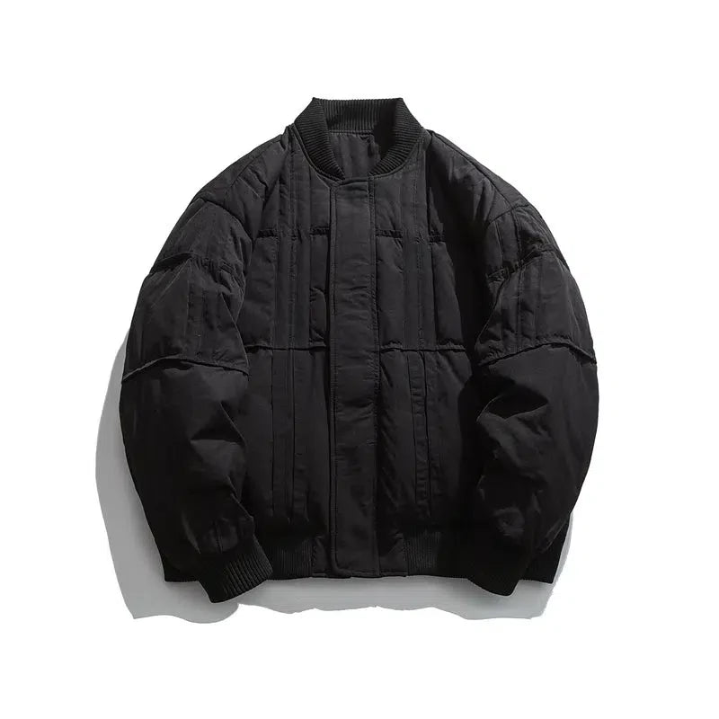 Thickened Baseball Down Jacket