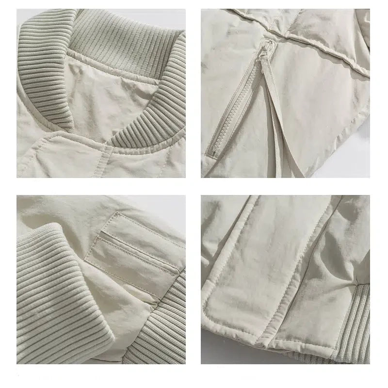 Thickened Baseball Down Jacket