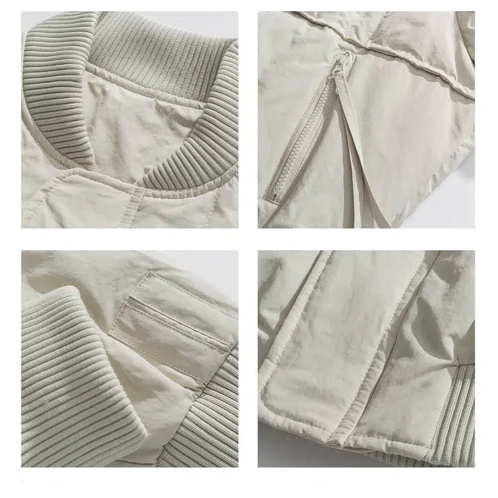 Thickened Baseball Down Jacket