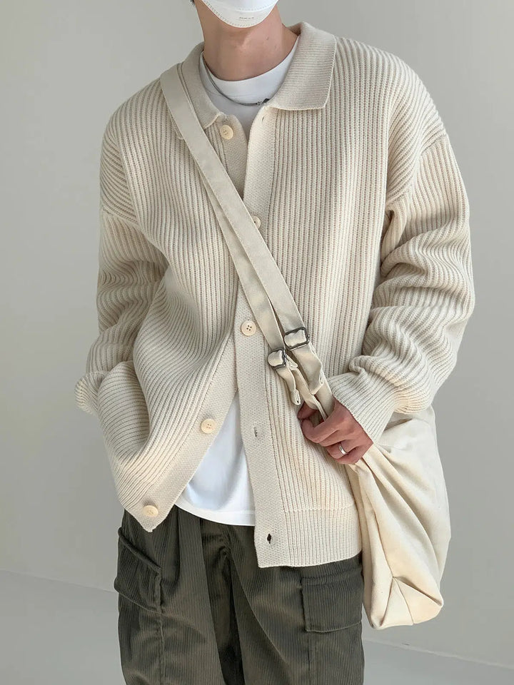 Thickened Knitted Casual Cardigan