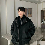 Thickened Two-piece Turtleneck Cotton Jacket