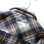Thickened Velvet Flannel Plaid Shirt