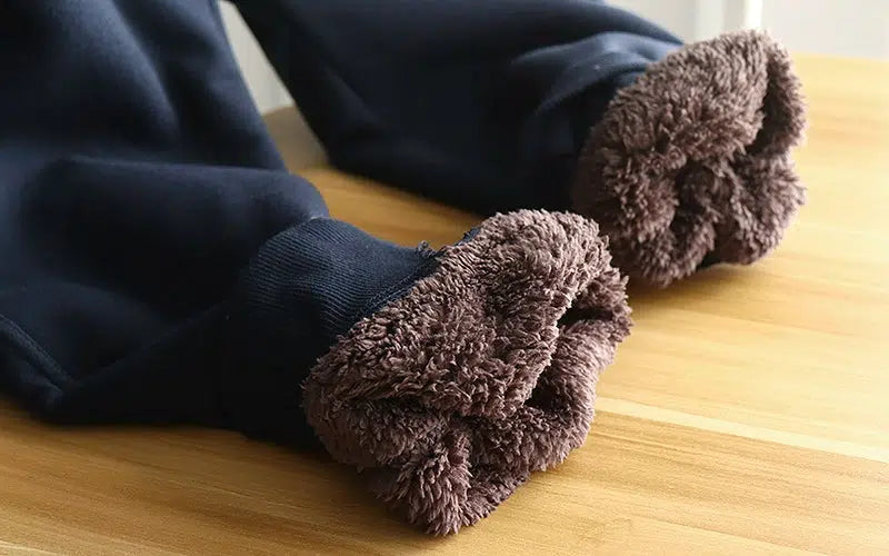 Thickened Warm Fleece Jogging Sweatpants