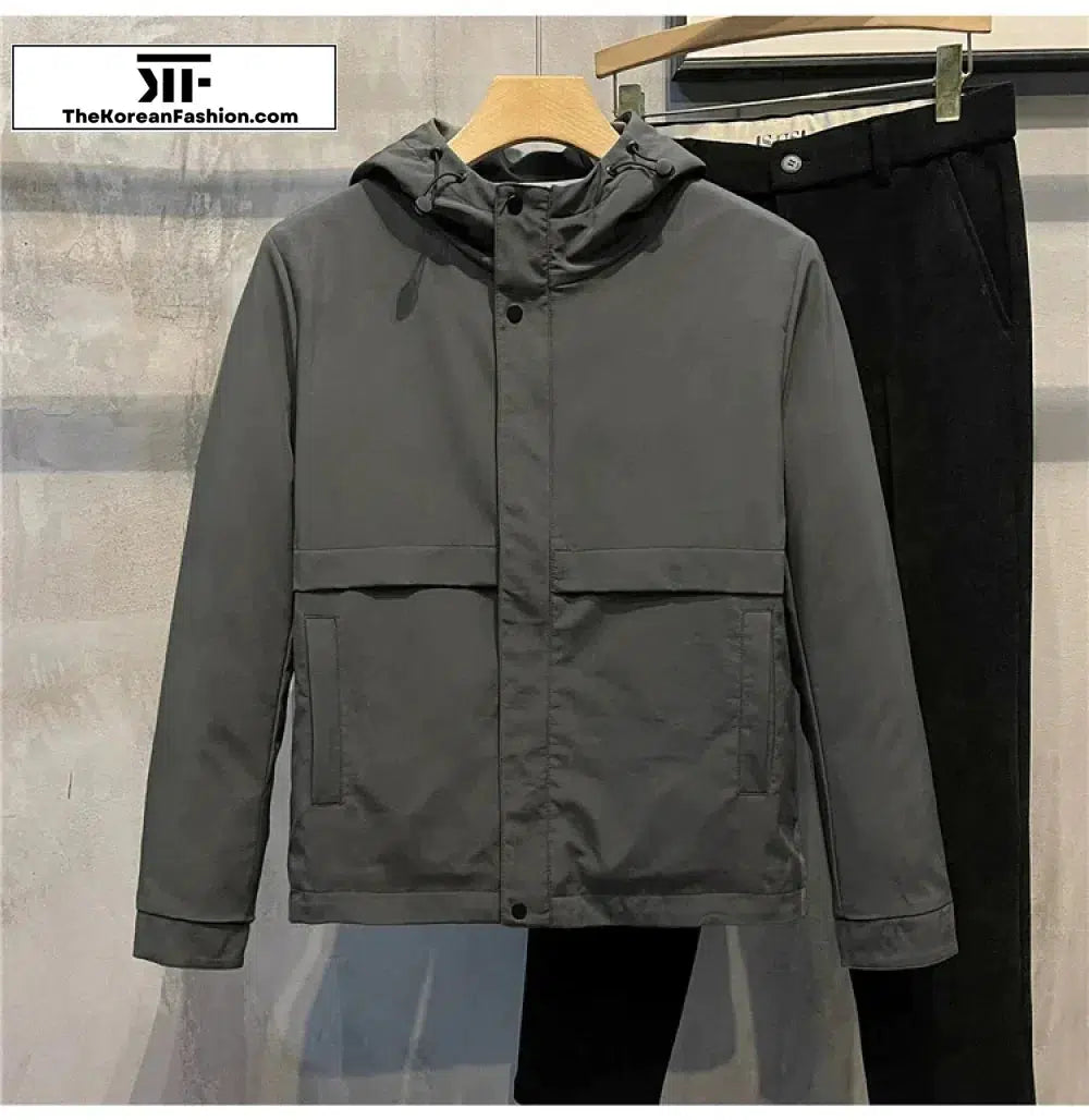 Thickened Winter Hooded Padded Jacket