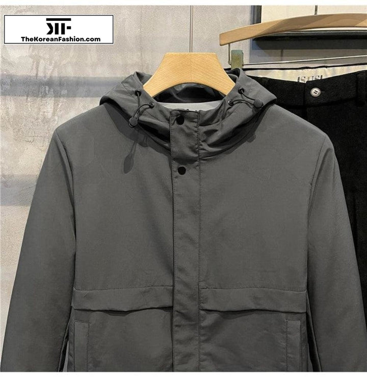 Thickened Winter Hooded Padded Jacket