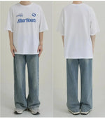 Thin Cotton Letter Printed T-Shirt