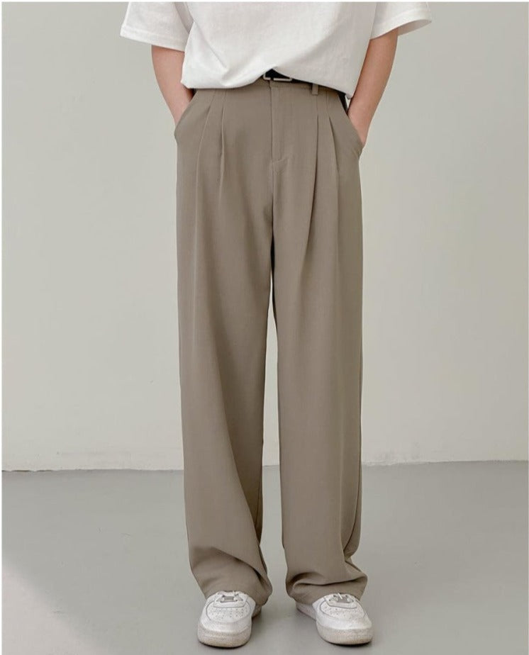 Thin Draped Casual Pants