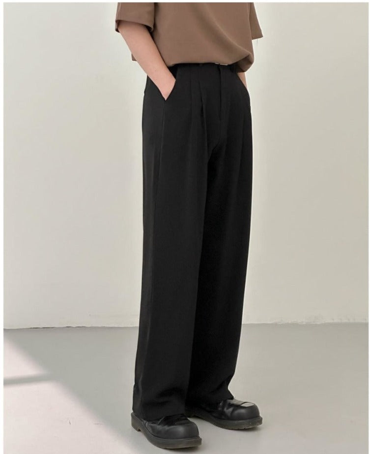 Thin Draped Casual Pants