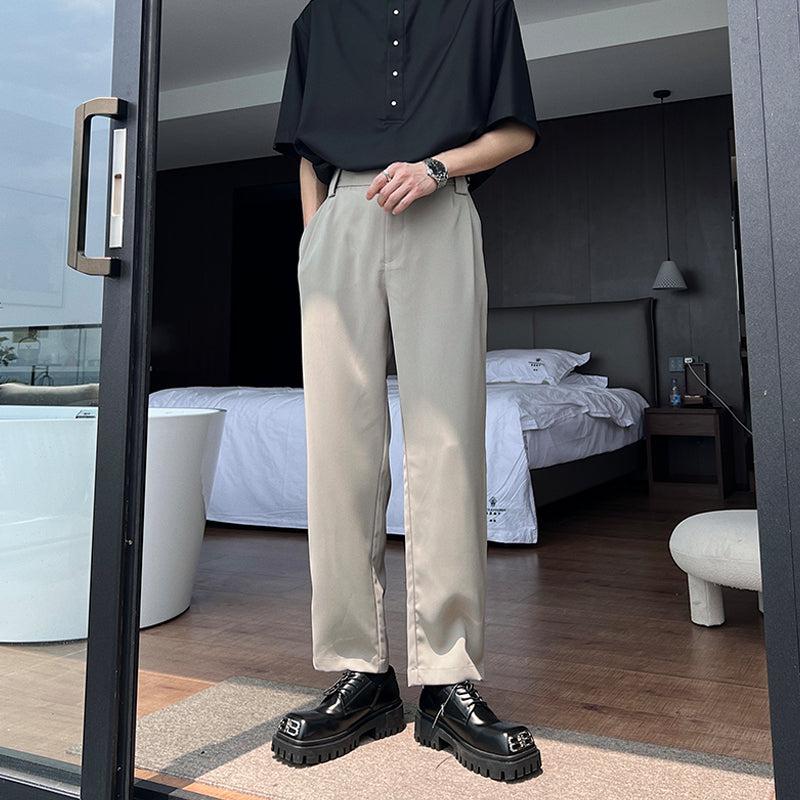 Thin Ice Silk Casual Pants