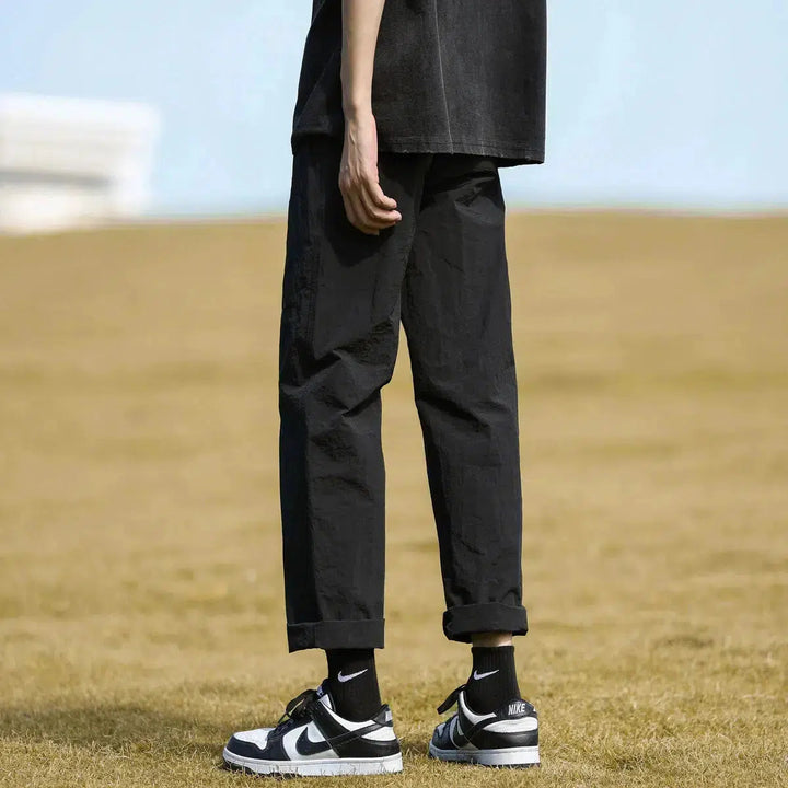 Thin Straight Casual Pants