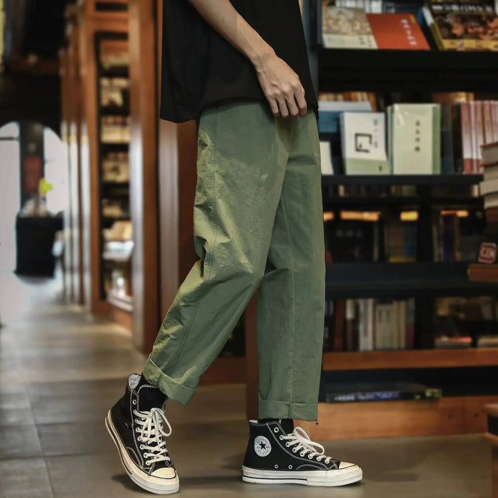 Thin Straight Casual Pants
