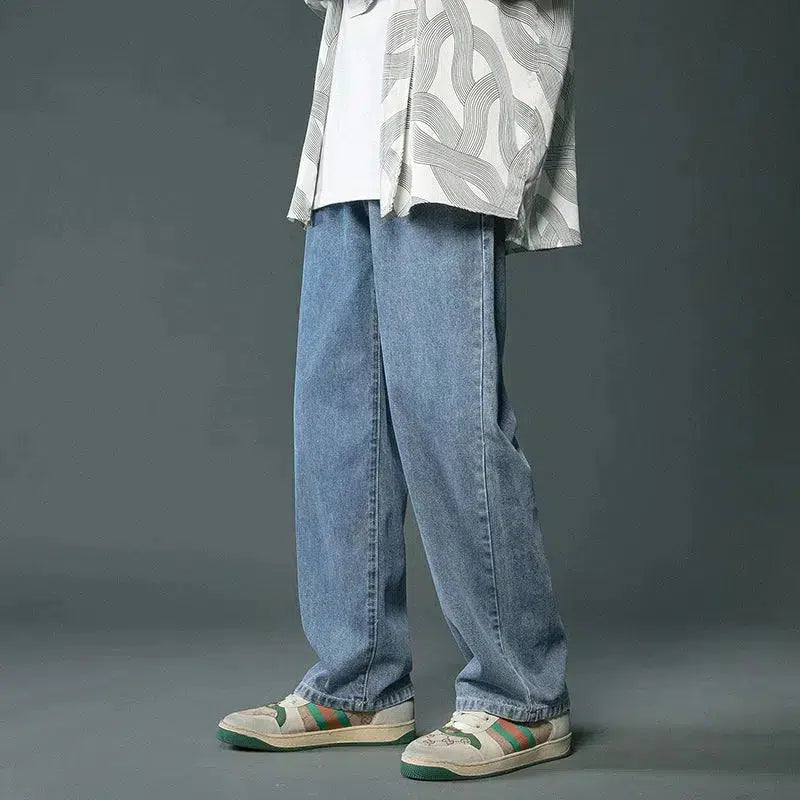 Thin Washed Casual Pants
