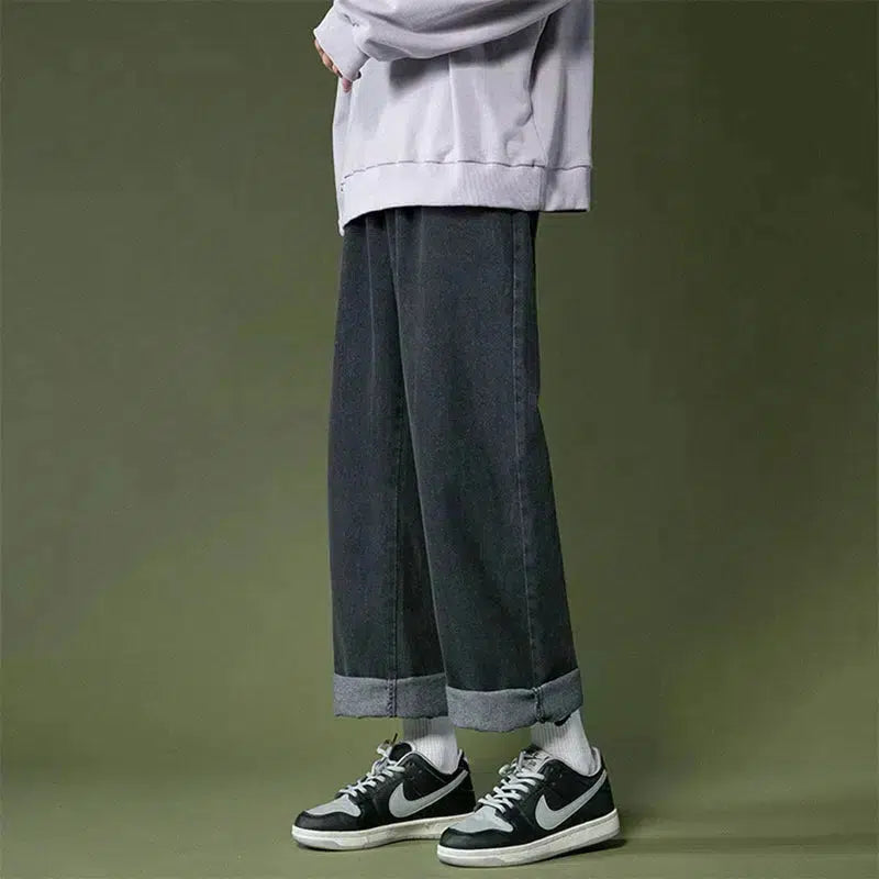 Thin Washed Casual Pants