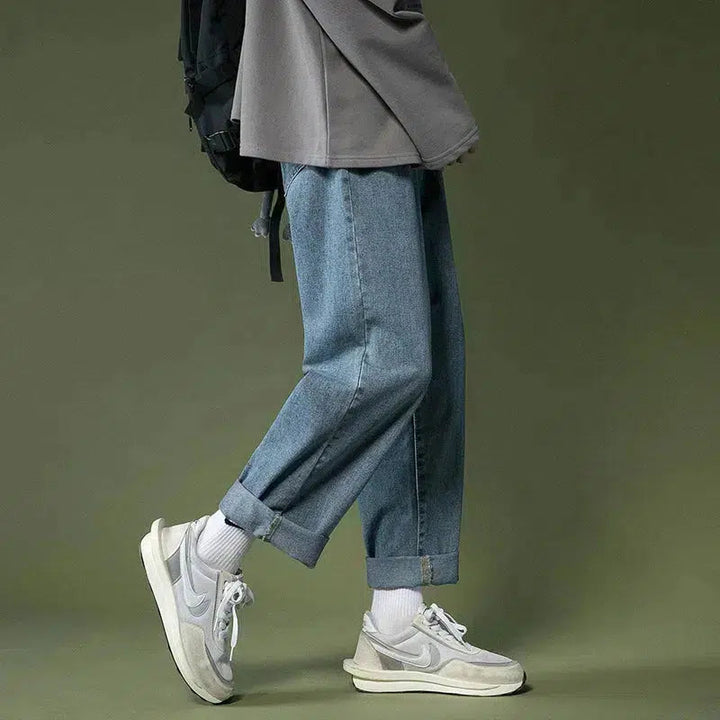 Thin Washed Casual Pants
