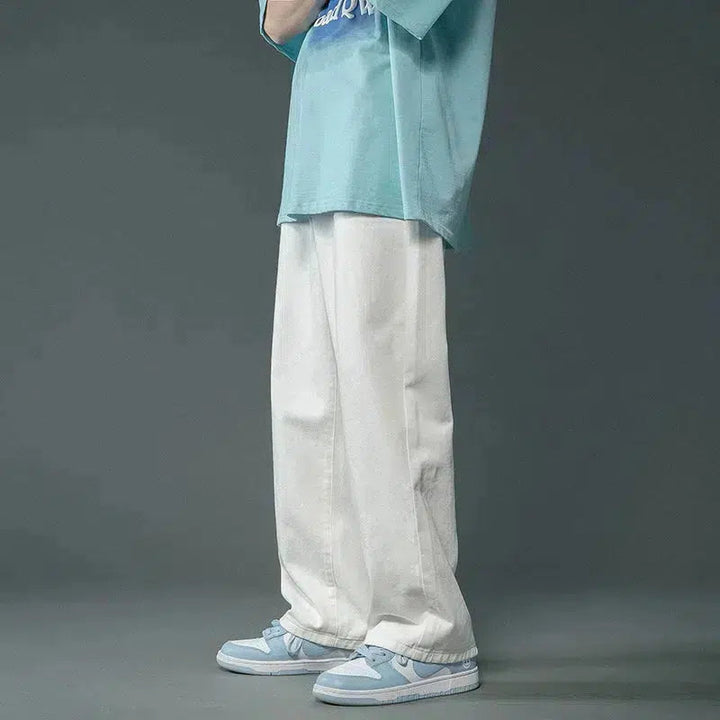 Thin Washed Casual Pants