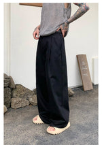 Thin Wide Leg Straight Pants