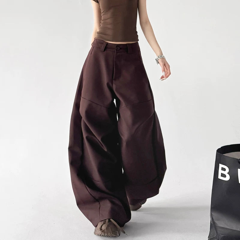 6196414019963,6196414019964,6196414019965,6196414019966,6196414019967,6196414019968,6196414019969,6196414019970, High Waisted Wide Leg Cargo Pants