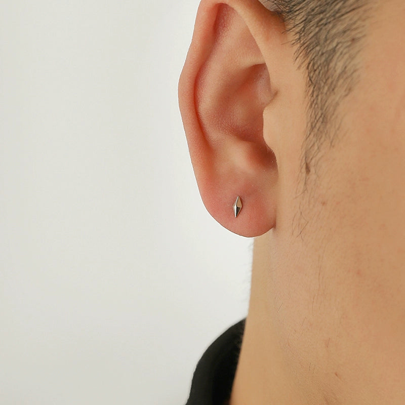 Three-dimensional Prismatic Earrings