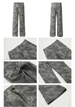 Tie-Dye Patterned Casual Pants