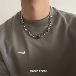 Tiger Eye Clavicle Necklace