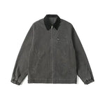 Timeless Canvas Zip-Up Jacket