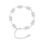 Titanium Steel Butterfly Bracelet