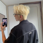 Topstitched Button-down Shirt