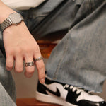 Totem Gold Pattern Ring