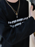 Triangular Diamond Skull Eyes Pendant Necklace