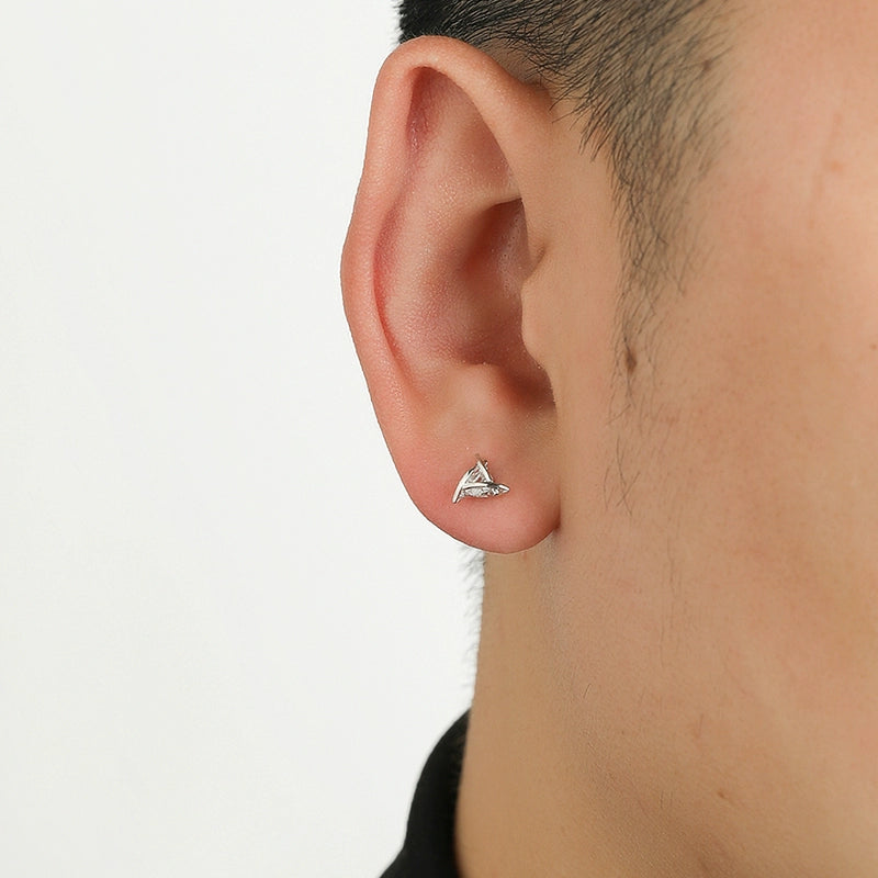 Triangular Stud Earrings