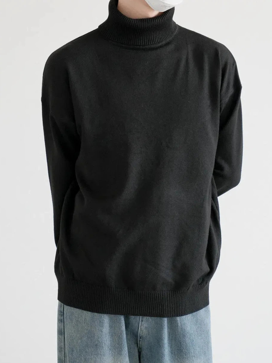Turtleneck Knit Sweater