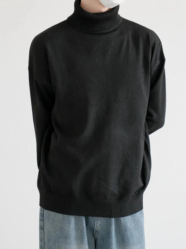 Turtleneck Knit Sweater