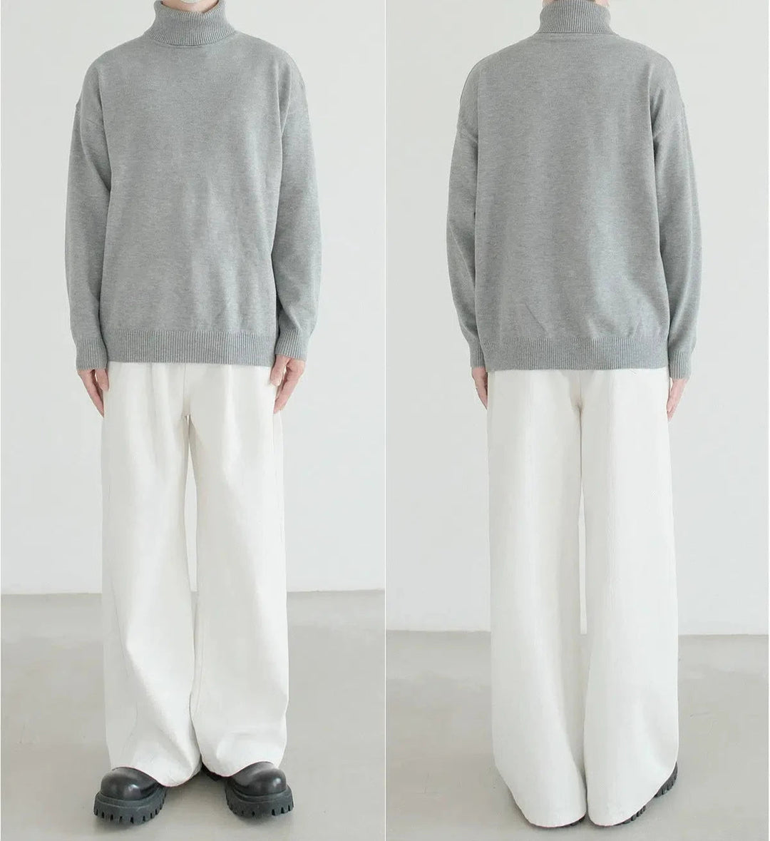Turtleneck Knit Sweater