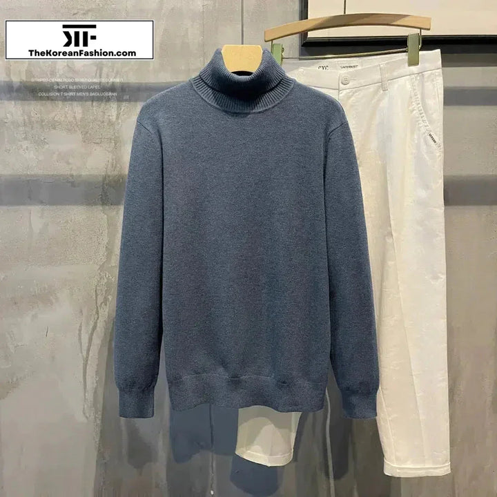 Turtleneck Knitted Sweater