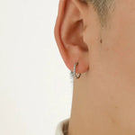 Twisted Hoop Earrings