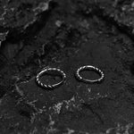 Twisted Hoop Earrings