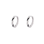Twisted Hoop Earrings